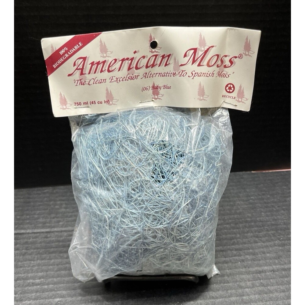 American Moss Baby Baby #06 Natural Excelsior 45 cubic in. Non-Toxic Wood Fibers